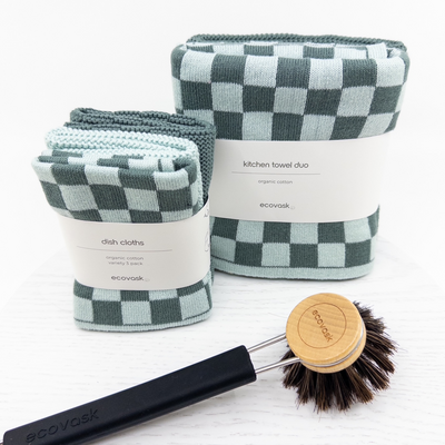 Sea Foam Chequer